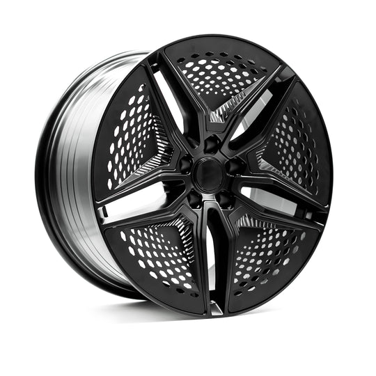 EV0119095355114MB - OE+ EV01 19X9.5 5X114.3 35mm Matte Black - OE+ Wheels Canada