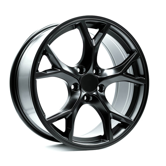 HT0118080405114MB - OE+ HT01 18X8 5X114.3 40mm Matte Black - OE+ Wheels Canada