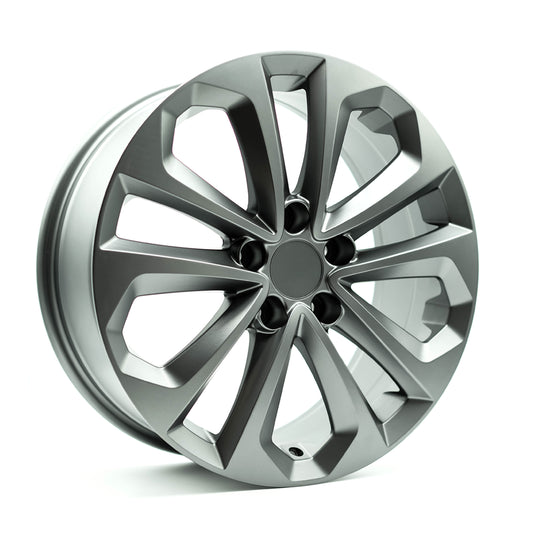 HT0218075455120GM - OE+ HT02 18X7.5 5X120 45mm Matt Gunmetal - OE+ Wheels Canada