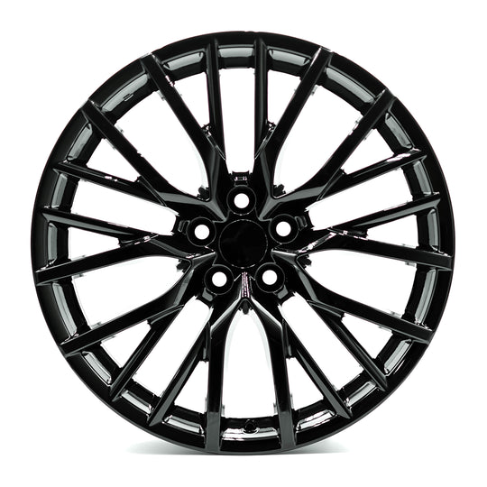 LX02 18080355114RGB - OE+ LX02 18X8 5X114.3 35mm Gloss Black - OE+ Wheels Canada