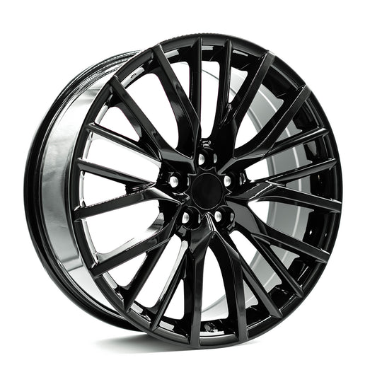LX02 20080355120GB - OE+ LX02 20X8 5X120 35mm Gloss Black - OE+ Wheels Canada