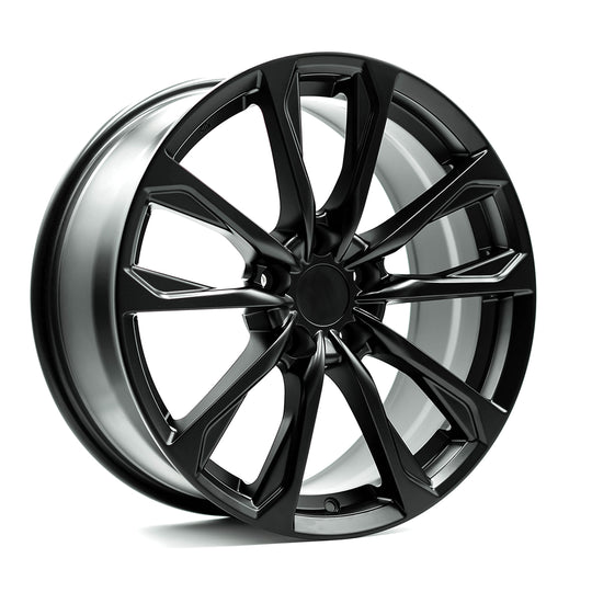 LX0318080355114RMB - OE+ LX03 18X8 5X114.3 35mm Matte Black - OE+ Wheels Canada