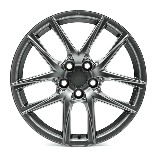 LX04 18080355114GM - OE+ LX04 18X8 5X114.3 35mm Matt Gunmetal - OE+ Wheels Canada