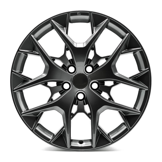LX0618080355120GM - OE+ LX06 18X8 5X120 35mm Gloss Gunmetal - OE+ Wheels Canada