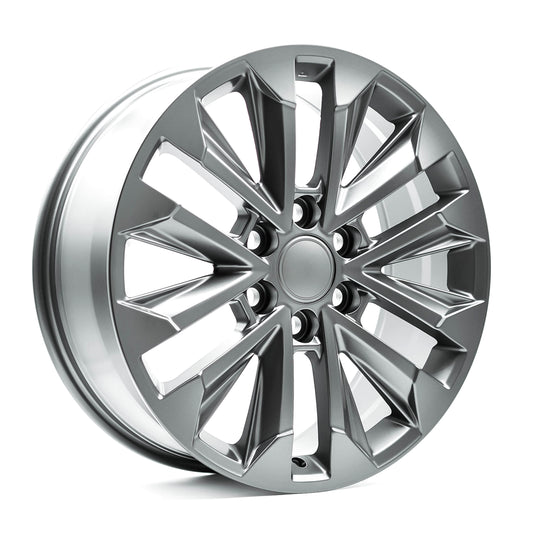 LX0720080556139GM - OE+ LX07 20X8 6X139.7 55mm Matt Gunmetal - OE+ Wheels Canada