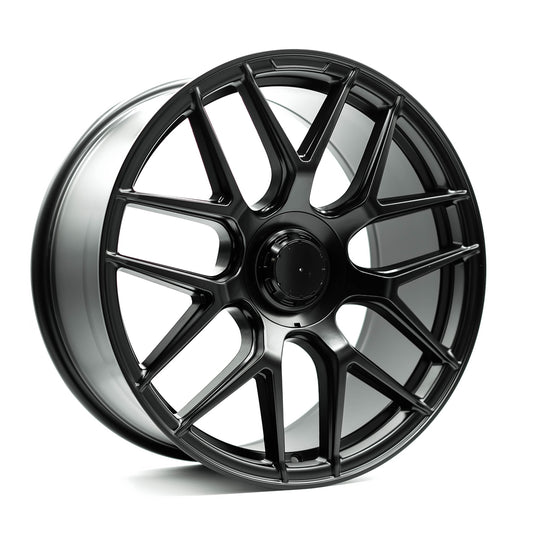 MBS20095355112MB - OE+ MBS 20X9.5 5X112 35mm Matte Black - OE+ Wheels Canada