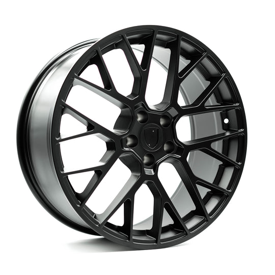 P0220090485130MB - OE+ P02 20X9 5X130 48mm Matte Black - OE+ Wheels Canada