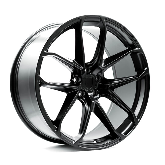 P0521100195112MB - OE+ P05 21X10 5X112 19mm Matte Black - OE+ Wheels Canada