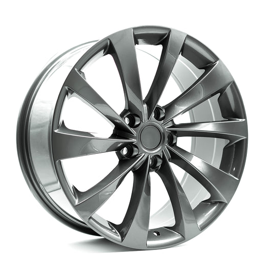 TL0119085405120GM - OE+ TL01 19X8.5 5X120 40mm Gloss Gunmetal - OE+ Wheels Canada