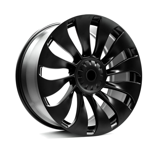 TL0419095455114MB - OE+ TL04 19X9.5 5X114.3 45mm Matte Black - OE+ Wheels Canada