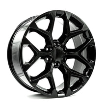 Load image into Gallery viewer, TR0222090246139GB - OE+ TR02 22X9 6X139.7 24mm Gloss Black - OE+ Wheels Canada