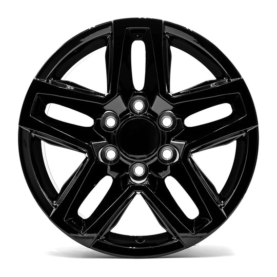 TR0318085266139GB - OE+ TR03 18X8.5 6X139.7 26mm Gloss Black - OE+ Wheels Canada