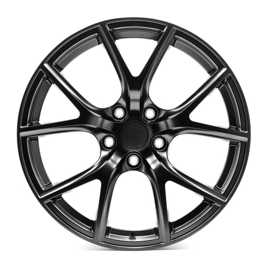 TR0420090355127MB - OE+ TR04 20X9 5X127 35mm Matte Black - OE+ Wheels Canada