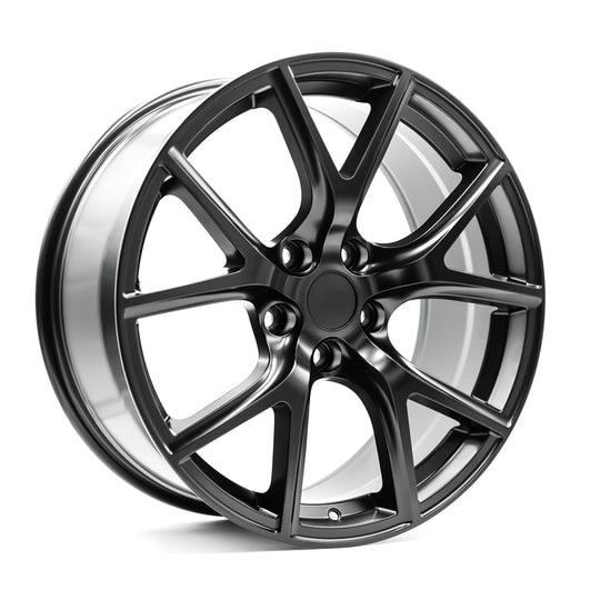 TR0420090355127MB - OE+ TR04 20X9 5X127 35mm Matte Black - OE+ Wheels Canada