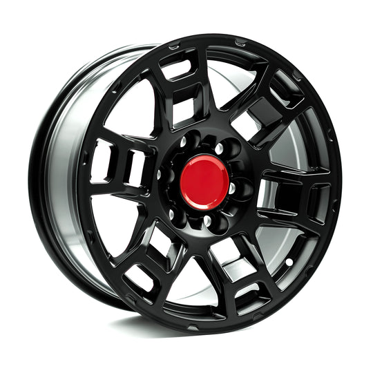 TT01S 17080156139MB - OE+ TT01S 17X8 6X139.7 15mm Matte Black - OE+ Wheels Canada