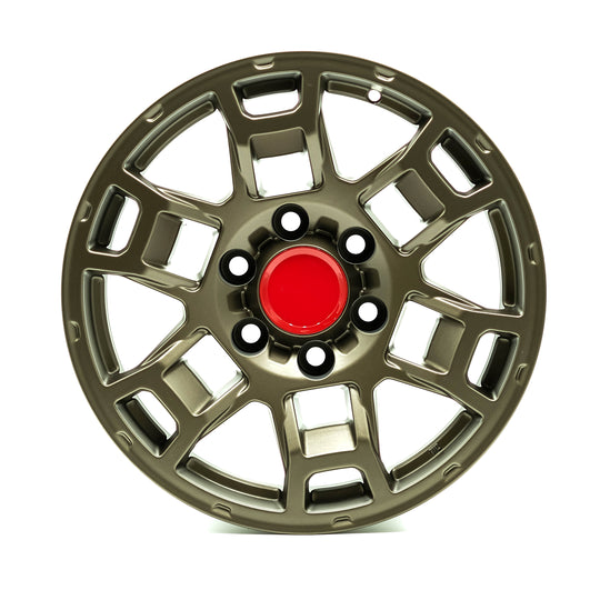 TT01S 17080156139SB - OE+ TT01S 17X8 6X139.7 15mm Satin Bronze - OE+ Wheels Canada