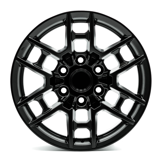 TT05 17080156139MB - OE+ TT05 17X8 6X139.7 15mm Matte Black - OE+ Wheels Canada