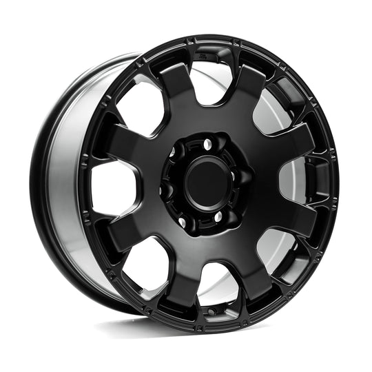 TT0717080256139NMB - OE+ TT07 17X8 6X139.7 25mm Matte Black - OE+ Wheels Canada
