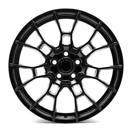 TT0819085405114MB - OE+ TT08 19X8.5 5X114.3 40mm Matte Black - OE+ Wheels Canada