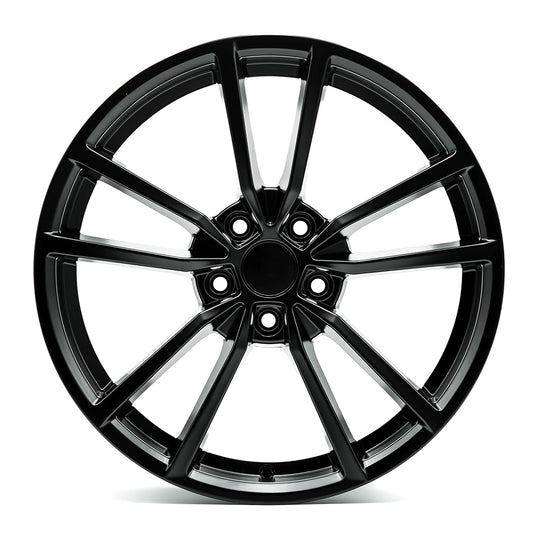 VW0218080455112MB - OE+ VW02 18X8 5X112 45mm Matte Black - OE+ Wheels Canada
