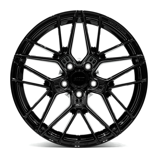 ZM18080405114DGB - OE+ Zoom 18X8 5X114.3 40mm Gloss Black - OE+ Wheels Canada