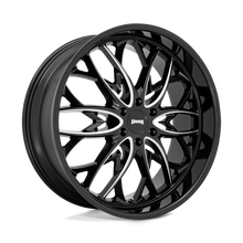 Load image into Gallery viewer, S263240089+30 - DUB S263 Og 24X10 6X135  30mm Gloss Black Milled - DUB Wheels Canada