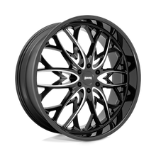 Load image into Gallery viewer, S263260084+25 - DUB S263 Og 26X10 6X139.7  25mm Gloss Black Milled - DUB Wheels Canada