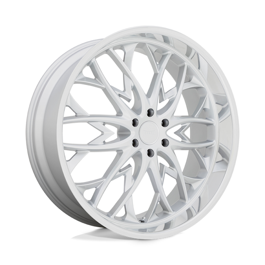 S264260089+30 - DUB S264 Og 26X10 6X135  30mm Silver With Diamond Cut Lip - DUB Wheels Canada