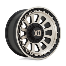 Charger l'image dans la galerie, XD85621035618N - XD XD856 Omega 20X10 5X139.7 / 5X127 -18mm Satin Black With Bronze Tint - XD Wheels Canada