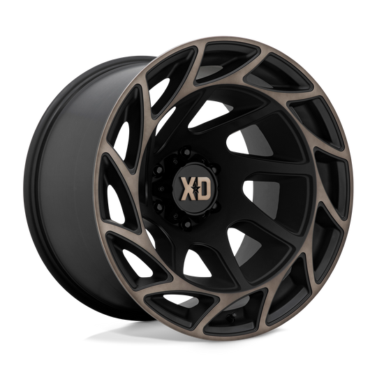 XD86021268644N - XD860 Onslaught 20X12 6X139.7 -44 mm Satin Black With Bronze Tint - XD Wheels Canada