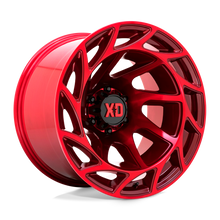 Load image into Gallery viewer, XD86022268944N - XD860 Onslaught 22X12 6X139.7 -44 mm Candy Red - XD Wheels Canada