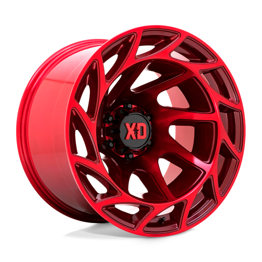XD86022268944N - XD860 Onslaught 22X12 6X139.7 -44 mm Candy Red - XD Wheels Canada