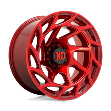 Load image into Gallery viewer, XD86021068918N - XD860 Onslaught 20X10 6X139.7 -18 mm Candy Red - XD Wheels Canada
