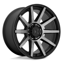 Load image into Gallery viewer, XD84789087400 - XD847 Outbreak 18X9 8X170  0mm Satin Black With Gray Tint - XD Wheels Canada