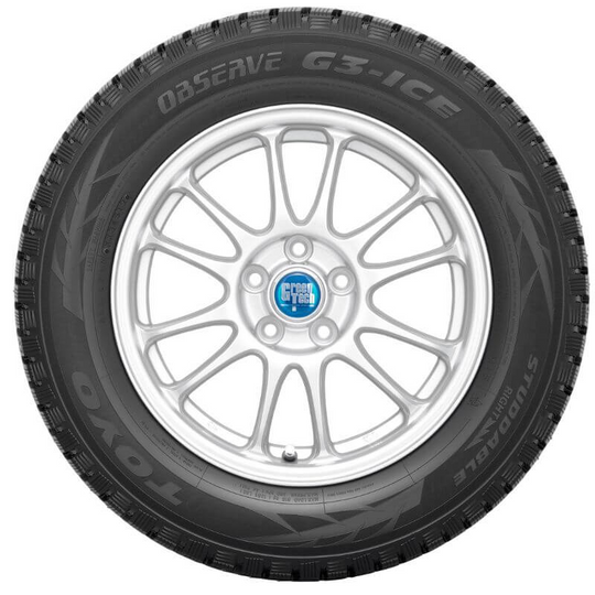 140660 225/50R17 Toyo Observe G3-Ice Studded 94T Toyo Tires Canada