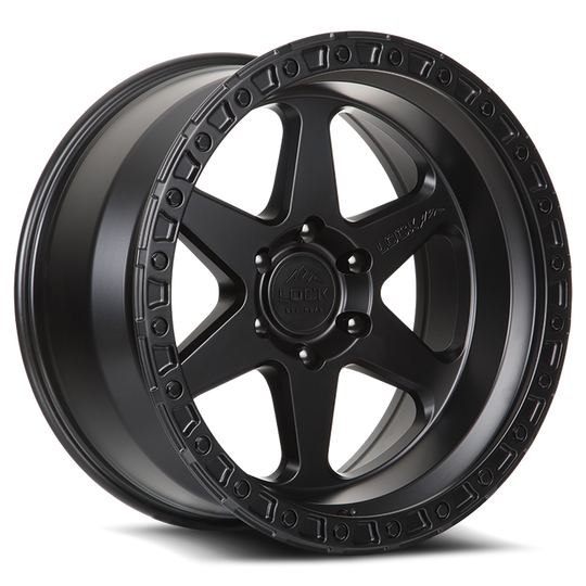 OLYMPUS-2963MB - Lock Offroad Olympus 20X9 6X135 ET 0mm Matte Black - Lock Offroad Wheels Canada