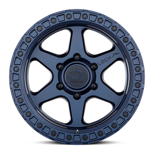 OLYMPUS-2963BLUE - Lock Offroad Olympus 20X9 6X135 ET 0mm Matte Blue - Lock Offroad Wheels Canada