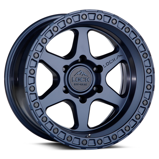 OLYMPUS-2963BLUE - Lock Offroad Olympus 20X9 6X135 ET 0mm Matte Blue - Lock Offroad Wheels Canada