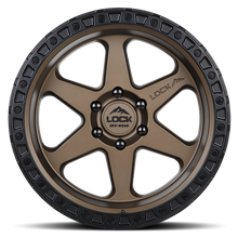 Load image into Gallery viewer, OLYMPUS-8969MRMBR1 - Lock Off-Road Olympus 18X9 6X139.7 ET 1mm Matte Desert Bronze with Matte Black Ring - Lock Off-Road Wheels Canada