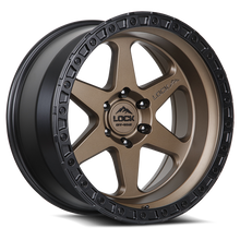 Load image into Gallery viewer, OLYMPUS-8969MRMBR1 - Lock Off-Road Olympus 18X9 6X139.7 ET 1mm Matte Desert Bronze with Matte Black Ring - Lock Off-Road Wheels Canada