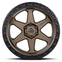 Load image into Gallery viewer, OLYMPUS--8957MRMBR - Lock Olympus 18X9 5X127 -12mm Matte Desert Bronze With Matte Black Ring - Lock Wheels Canada