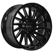 Charger l'image dans la galerie, ENTP902AD-2010U-21 - Enthuze Omega 20X10 6X139.7 -21mm Gloss Black Milled - Enthuze Wheels Canada