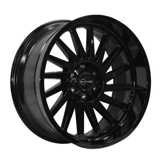 ENTP902A-2010W-21 - Enthuze Omega 20X10 8X170 -21mm Gloss Black - Enthuze Wheels Canada