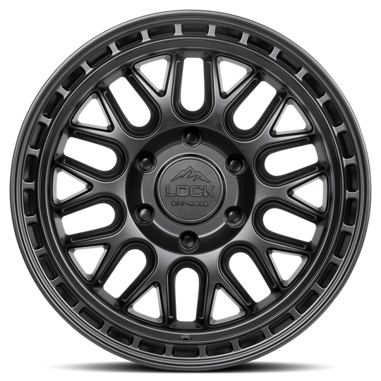 ONYX-7969MB - Lock Offroad Onyx 17X9 6X139.7 ET 1mm Matte Black - Lock Offroad Wheels Canada