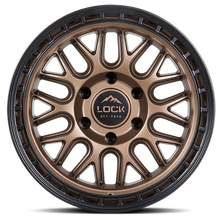 Load image into Gallery viewer, ONYX-7969MRMBR - Lock Offroad Onyx 17X9 6X139.7 ET 1mm Matte Bronze With Black Ring - Lock Offroad Wheels Canada