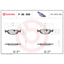 Load image into Gallery viewer, KT04363 Brembo Low-Met Brake Pad and Standard Solid  Brake Disc Kit Brembo Brake Canada