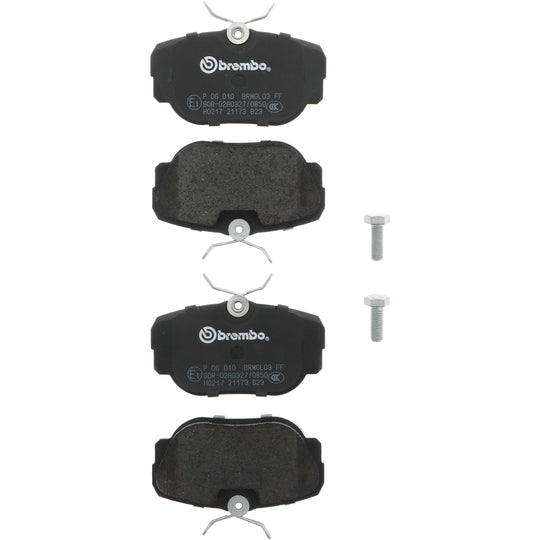 KT04455 Brembo Low-Met Brake Pad and Standard Vented  Brake Disc Kit Brembo Brake Canada