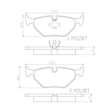 Charger l'image dans la galerie, KT00794 Brembo Ceramic Brake Pad and UV Coated Solid  Brake Disc Kit Brembo Brake Canada
