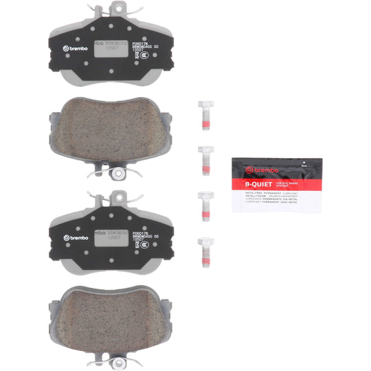 KT00773 Brembo Ceramic Brake Pad and UV Coated Solid  Brake Disc Kit Brembo Brake Canada