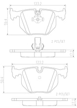 Load image into Gallery viewer, P06020N Brembo PRIME Ceramic Disc Brake Pad Set Brembo Brake Canada